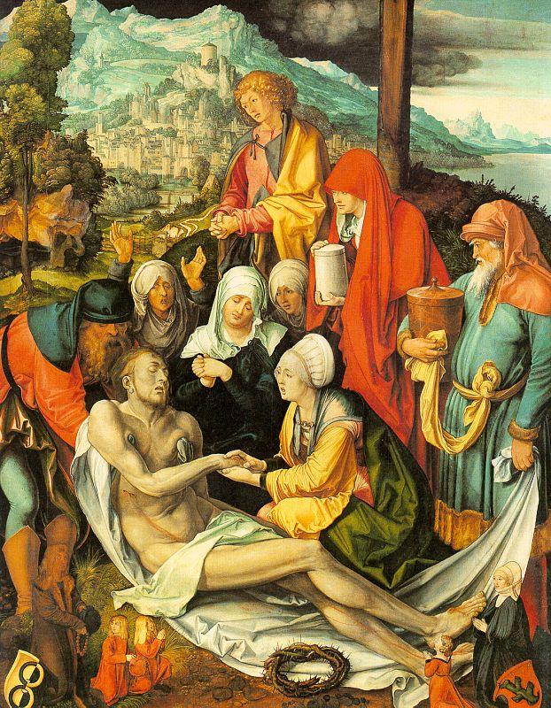 Albrecht Durer Lamentations Over the Dead Christ oil painting picture